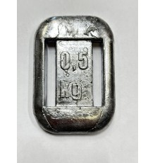 Груз Свинцовый 0,5 кг