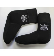 Носки неопреновые Scallops 5mm (black)