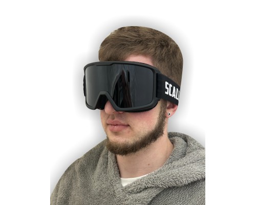 Маска плавающая для гидроцикла Scallops DLX PHOTOCHROMIC Black/ Smoke S1-S3