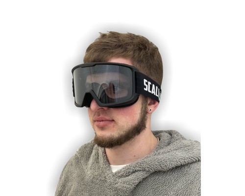 Маска плавающая для гидроцикла Scallops DLX PHOTOCHROMIC Black/ Smoke S1-S3