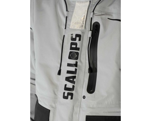 Куртка яхтенная SCALLOPS Sailing dry jacket blk/grey