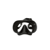 Маска Scallops Jellyfish M301 black