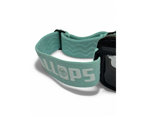 Маска плавающая для гидроцикла Scallops DLX PHOTOCHROMIC Mint/Black S1-S3