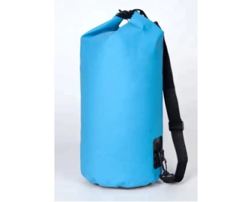  Гермомешок Scallops Dry Bag 500D Dark blue одна лямка 10L