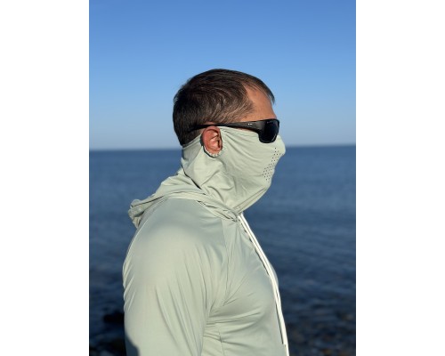 Рашгард с капюшоном SCALLOPS NO BURN arctic Khaki