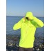 Рашгард с капюшоном SCALLOPS NO BURN arctic Neon green