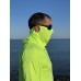 Рашгард с капюшоном SCALLOPS NO BURN arctic Neon green