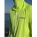 Рашгард с капюшоном SCALLOPS NO BURN arctic Neon green