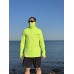 Рашгард с капюшоном SCALLOPS NO BURN arctic Neon green
