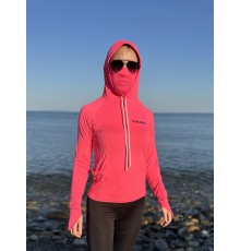 Рашгард с капюшоном SCALLOPS NO BURN arctic Fuxy