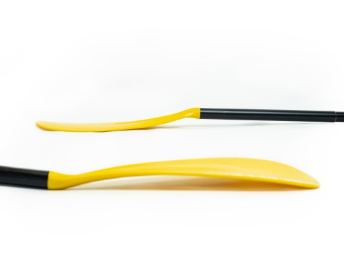 Весло алюминиевое 2 лопасти Scallops SUP-1 Double blade (yellow)