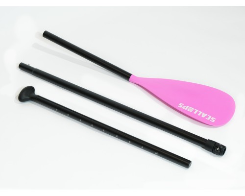 Весло алюминиевое Scallops SUP-1 (pink)