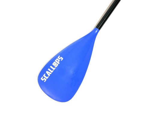 Весло алюминиевое Scallops SUP-1 (blue)