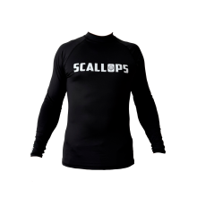 Рашгард SCALLOPS HYDROFIT черный