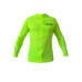 Рашгард SCALLOPS PROSKIN ZIP ярко-зеленый