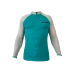 Рашгард SCALLOPS PROSKIN ZIP тёмно-бирюзовый