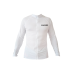 Рашгард SCALLOPS PROSKIN ZIP белый