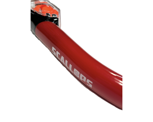  Трубка Scallops DRY-2 red