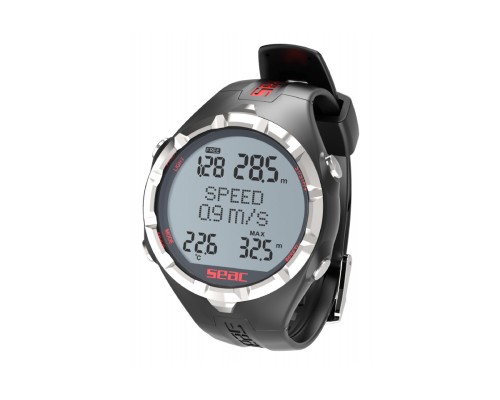 Компьютер SEAC SUB APNEA, черно-красный