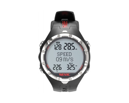 Компьютер SEAC SUB APNEA, черно-красный