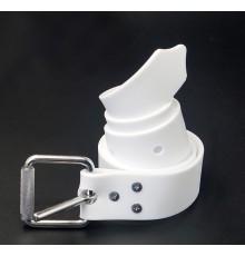 Пояс грузовой резиновый Scallops M1 135см COLOR (white)