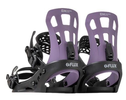 Крепления для сноуборда Flux EM Purple S24