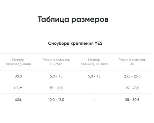 Крепления для сноуборда YES Ipo White 