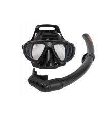 Набор для снорклинга SEAC SUB EXTREME SET BLACK, маска/трубка