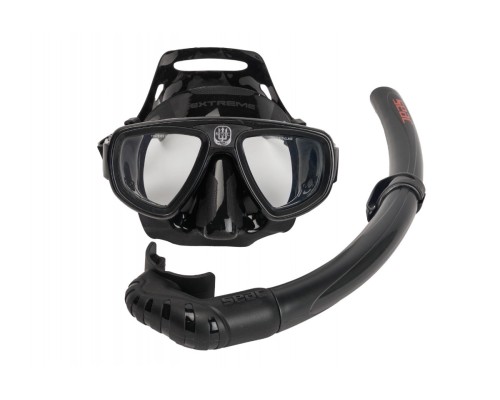 Набор для снорклинга SEAC SUB EXTREME SET BLACK, маска/трубка