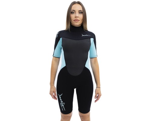 Гидрокостюм Marlin TROPIC SHORTY LADY Blue Lagoon/Black 3 mm