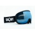 Маска SNOWY PHOTON BLACK линза:dream blue S3