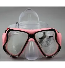 Маска Scallops Regular clear/pink