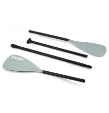 Весло алюминиевое 2 лопасти Scallops SUP-1 Double blade (grey)