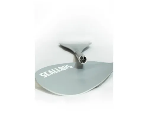 Весло алюминиевое 2 лопасти Scallops SUP-1 Double blade (grey)
