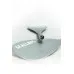 Весло алюминиевое 2 лопасти Scallops SUP-1 Double blade (grey)