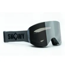 Маска SNOWY AURA GREY линзы: grey coat silver/mirror S3 +доп. clear fr black-red S0 Маска SNOWY AURA GREY линзы: grey coat silver/mirror S3 +доп. clear fr black-red S0